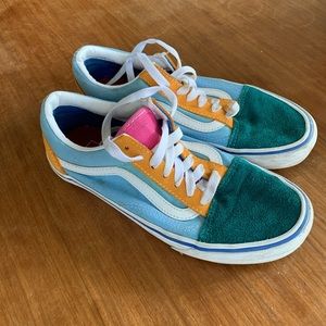 Multicolored Vans